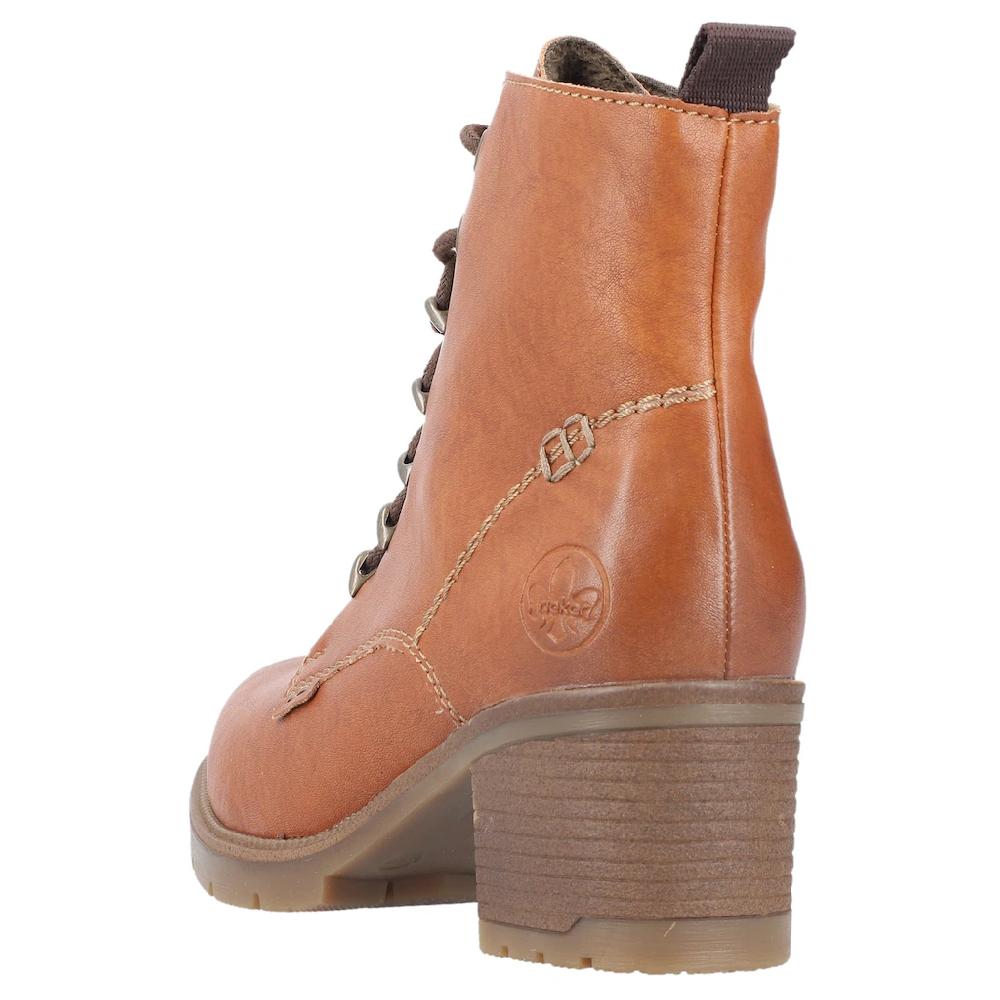 Rieker Schnürstiefelette Schnürboots Blockabsatz Mit Innenreißverschluss Online Kaufen