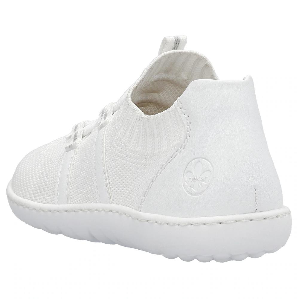 Rieker Slip-On Sneaker »Barfußschuh« Slipper Freizeitschuh Halbschuh Mit Elastischem Strickschaft Online Kaufen