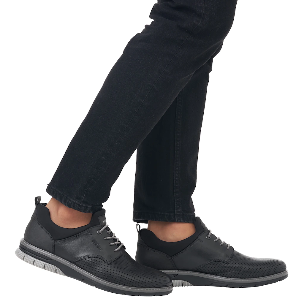 Rieker Slip-On Sneaker Business Schuh Slipper Festtagsschuh Mit Elastischen Schnürsenkeln Bestellen