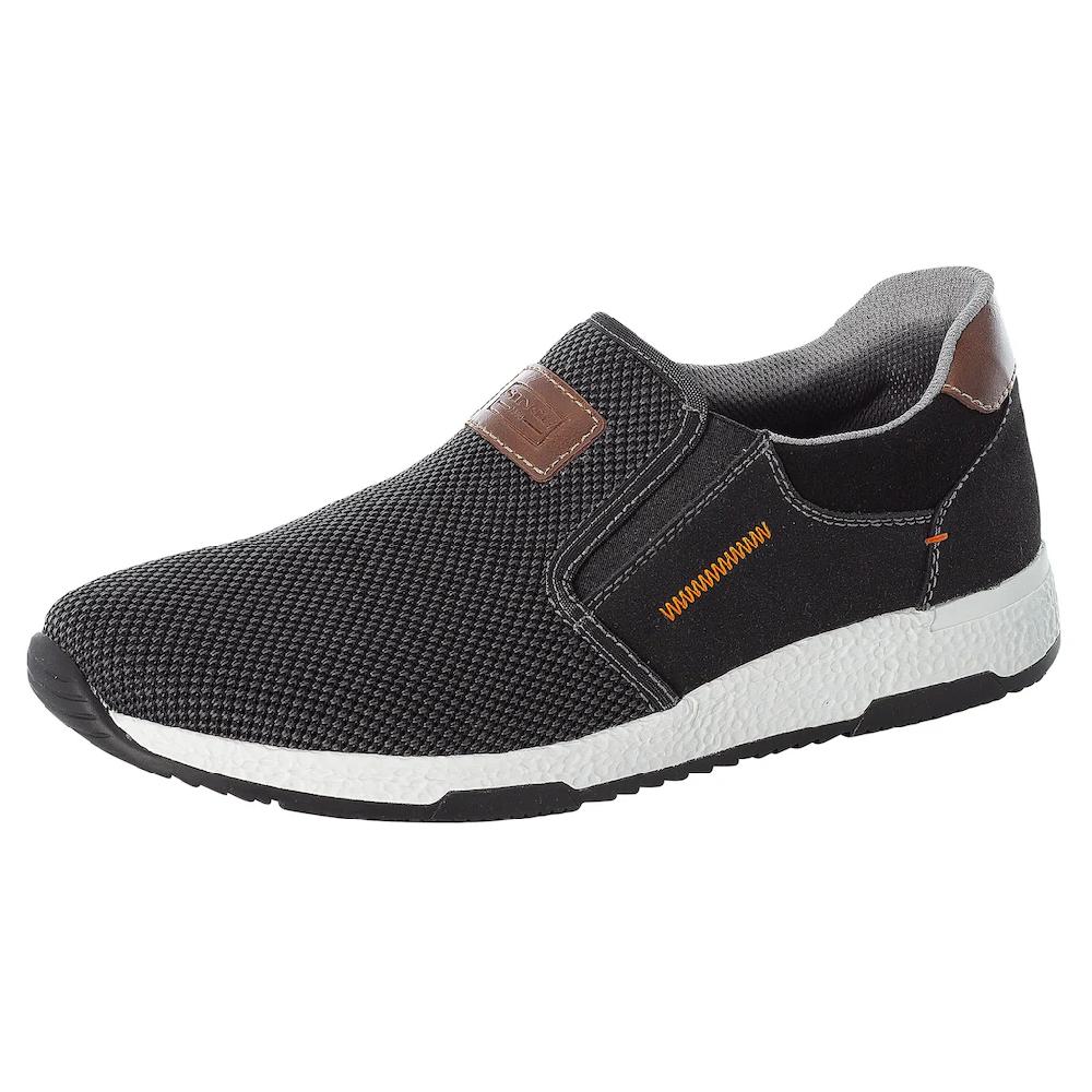 Rieker Slip-On Sneaker Casual Slipper Freizeitschuh Schlupfschuh mit Kontrastnaht online bestellen