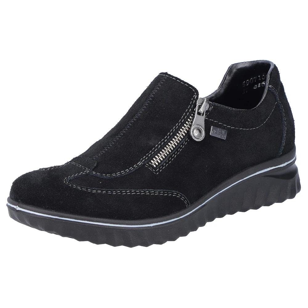 Rieker Slip-On Sneaker Freizeitschuh Halbschuh Outdoorschuh mit riekerTEX-Membran ▷ für