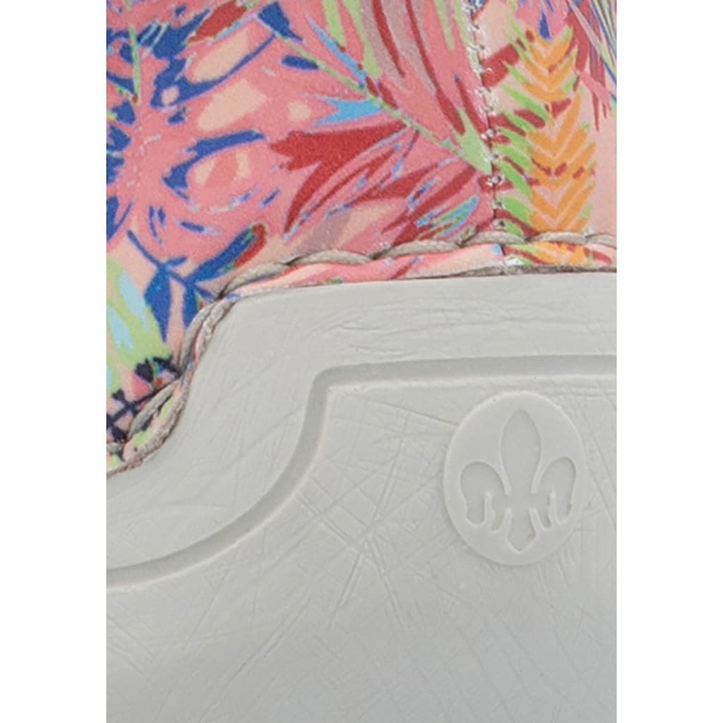 Rieker Slip-On Sneaker Freizeitschuh Halbschuh Schlupfschuh Mit Aufgesetzter Schnürung Online Kaufen