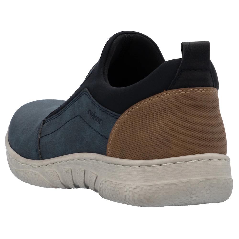 Rieker Slip-On Sneaker Freizeitschuh Halbschuh Sneaker Mit Gummizug Zum Schlupfen ▷ Für