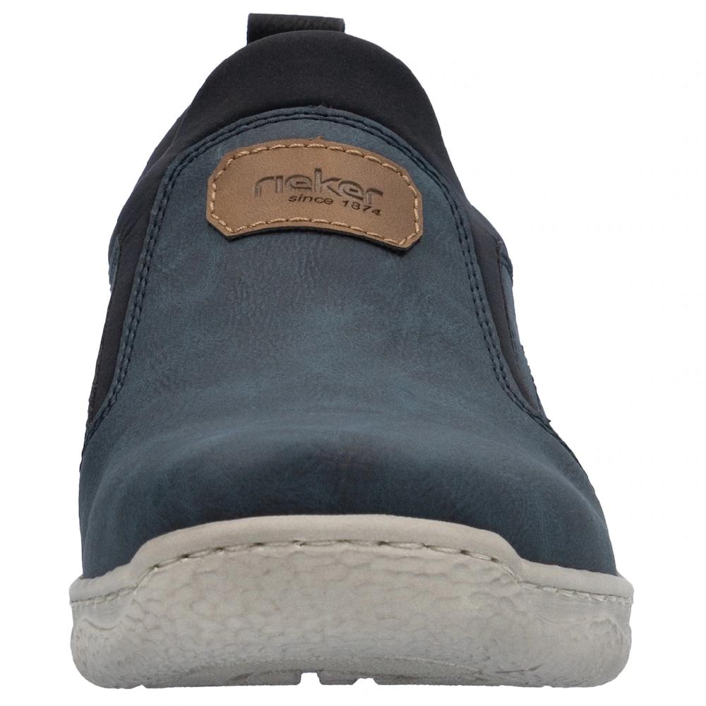 Rieker Slip-On Sneaker Freizeitschuh Halbschuh Sneaker Mit Gummizug Zum Schlupfen ▷ Für