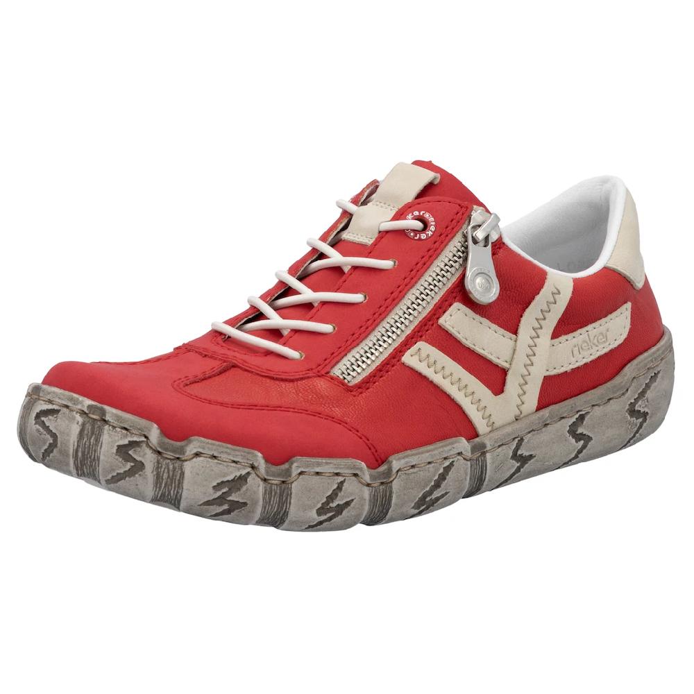 Rieker Slip-On Sneaker Halbschuh Schlupfschuh Freizeitschuh mit weicher Innensohle online kaufen