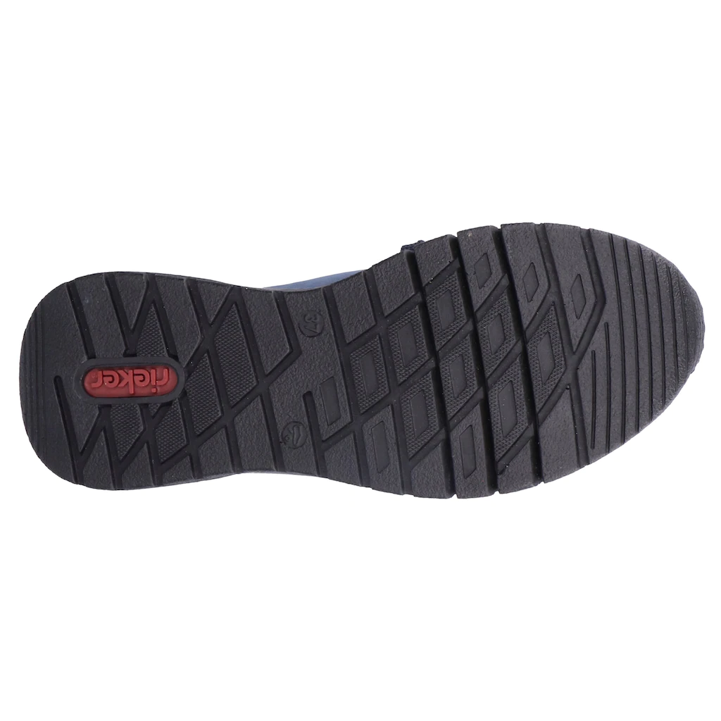 Rieker Slip-On Sneaker Mit Aufgesetzter Schnürung ▷ Für