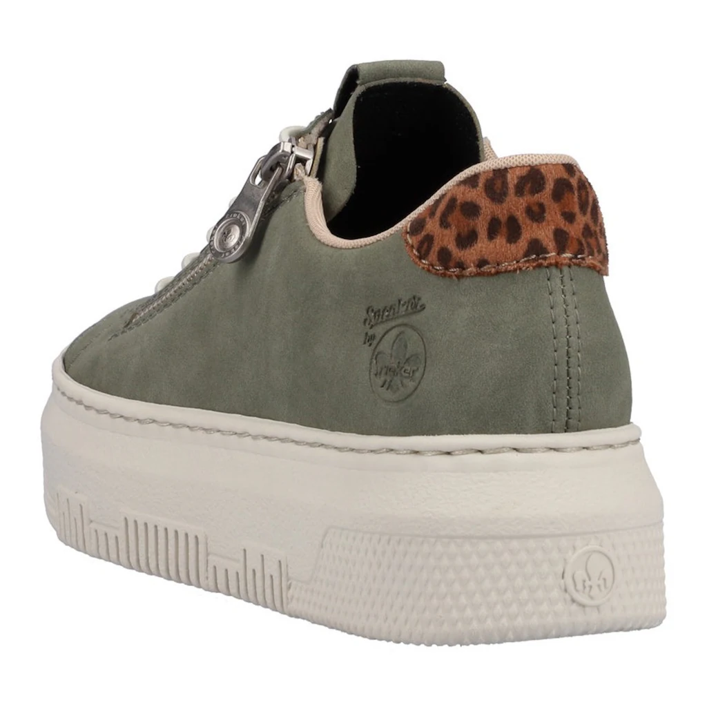 Rieker Slip-On Sneaker Mit Leo-Einsatz An Der Ferse Online Kaufen