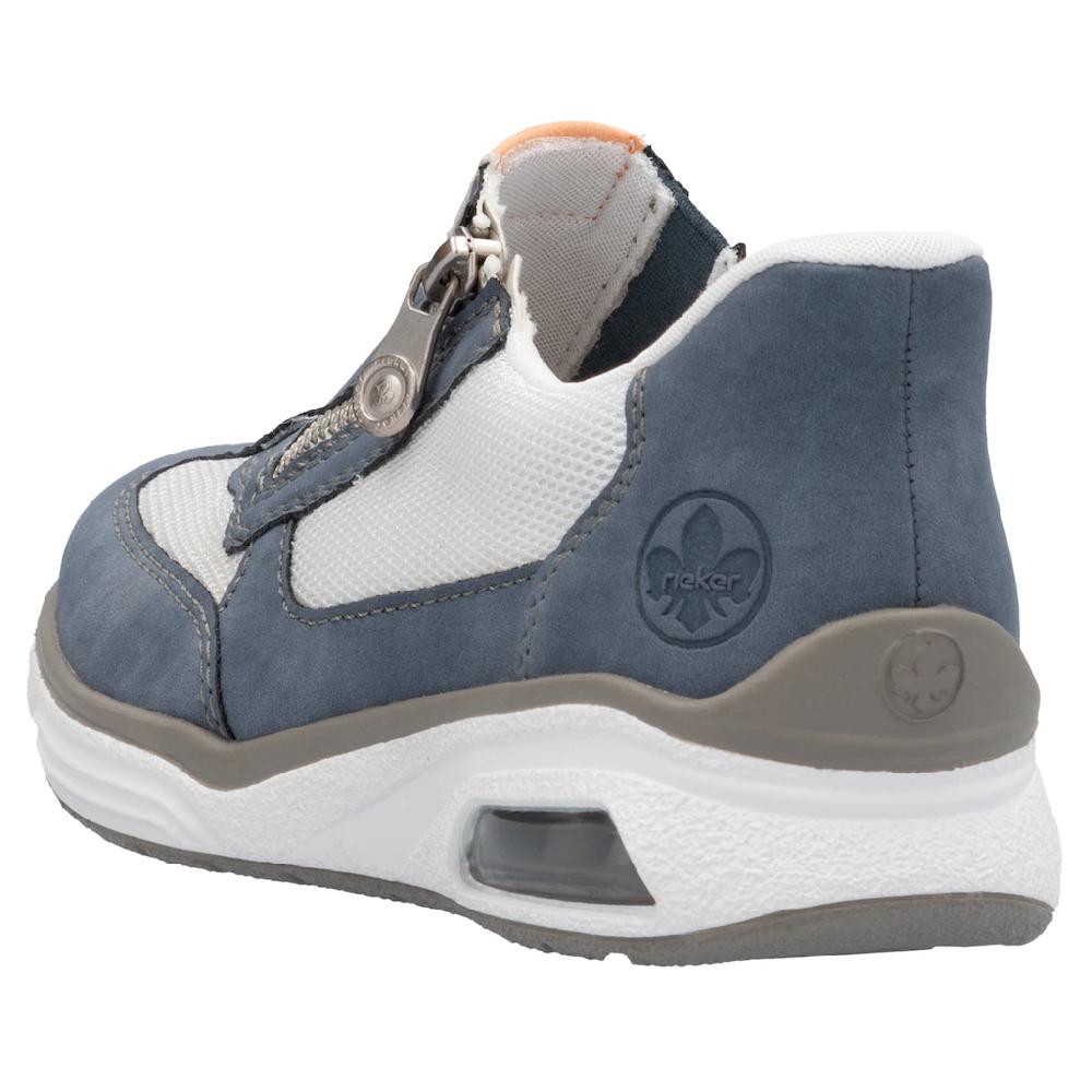 Rieker Slip-On Sneaker »Ready2GO« Slipper Halbschuh Freizeitschuh Mit Seitlichem Reißverschluss ▷ Für