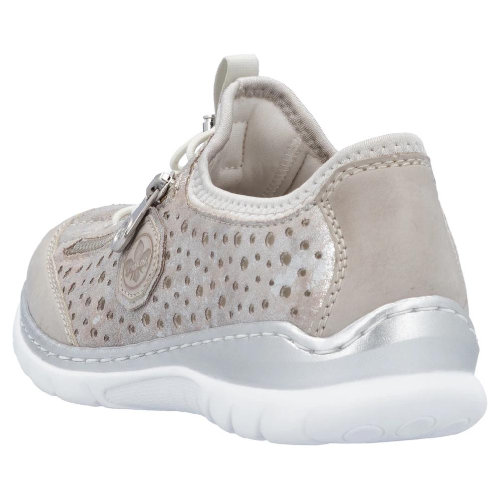 Rieker Slip-On Sneaker Schlupfschuh Freizeitschuh Halbschuh Mit Schnellverschluss