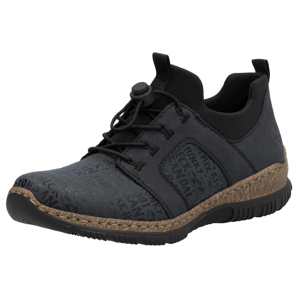 Rieker Slip-On Sneaker Schlupfschuh Freizeitschuh Halbschuh mit praktischen Anziehlaschen online kaufen