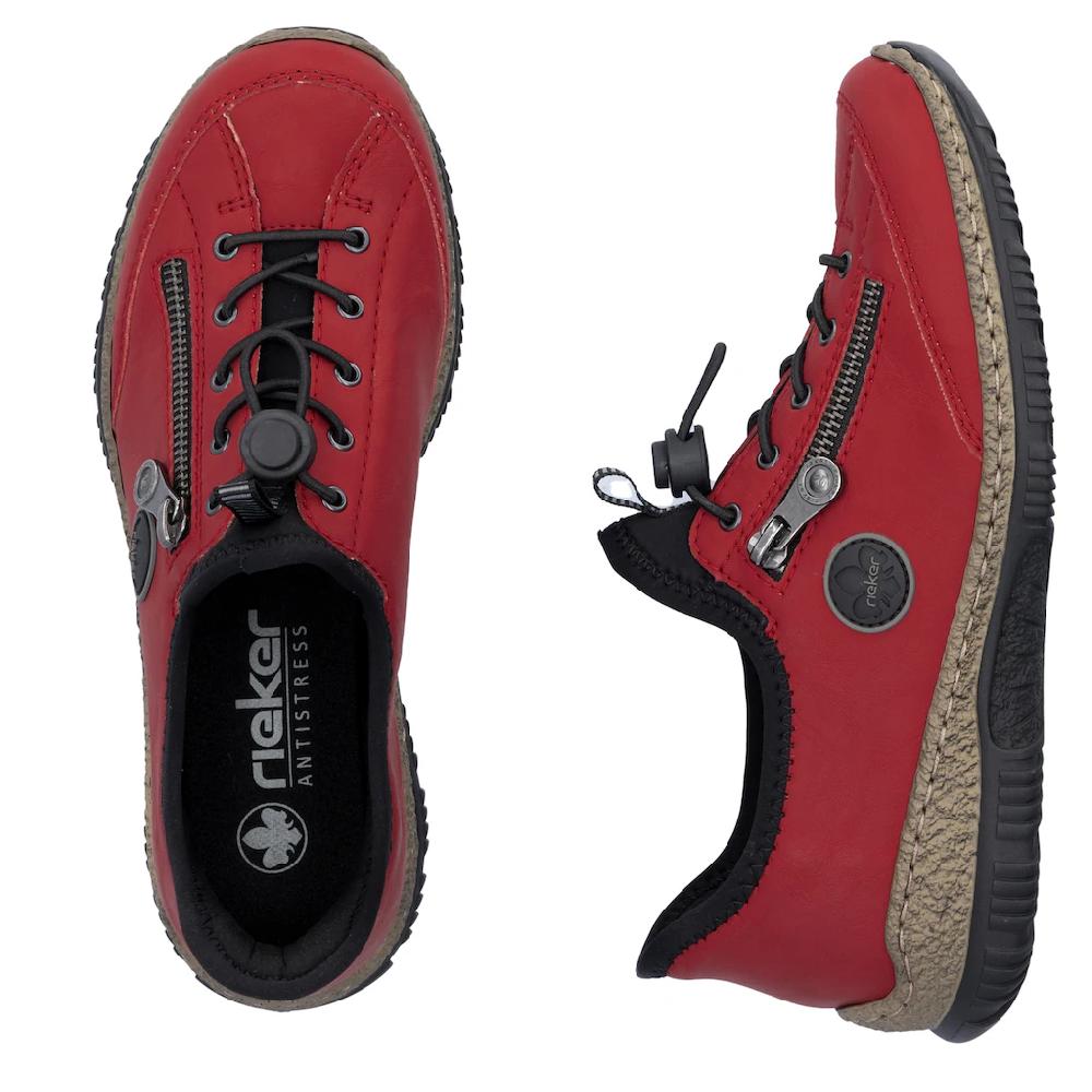 Rieker Slip-On Sneaker Schlupfschuh Freizeitschuh Halbschuh Mit MemoSoft-Ausstattung Online Bestellen