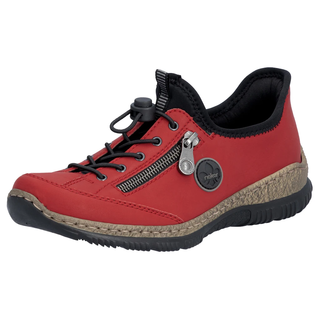 Rieker Slip-On Sneaker Schlupfschuh Freizeitschuh Halbschuh mit MemoSoft-Ausstattung online bestellen