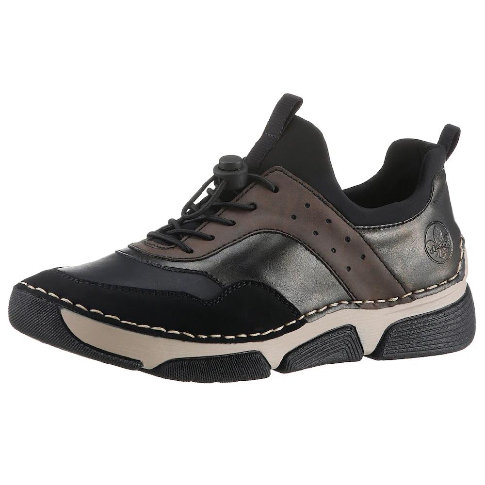 Rieker Slip-On Sneaker Schlupfschuh Freizeitschuh Halbschuh mit Schnellverschluus online kaufen