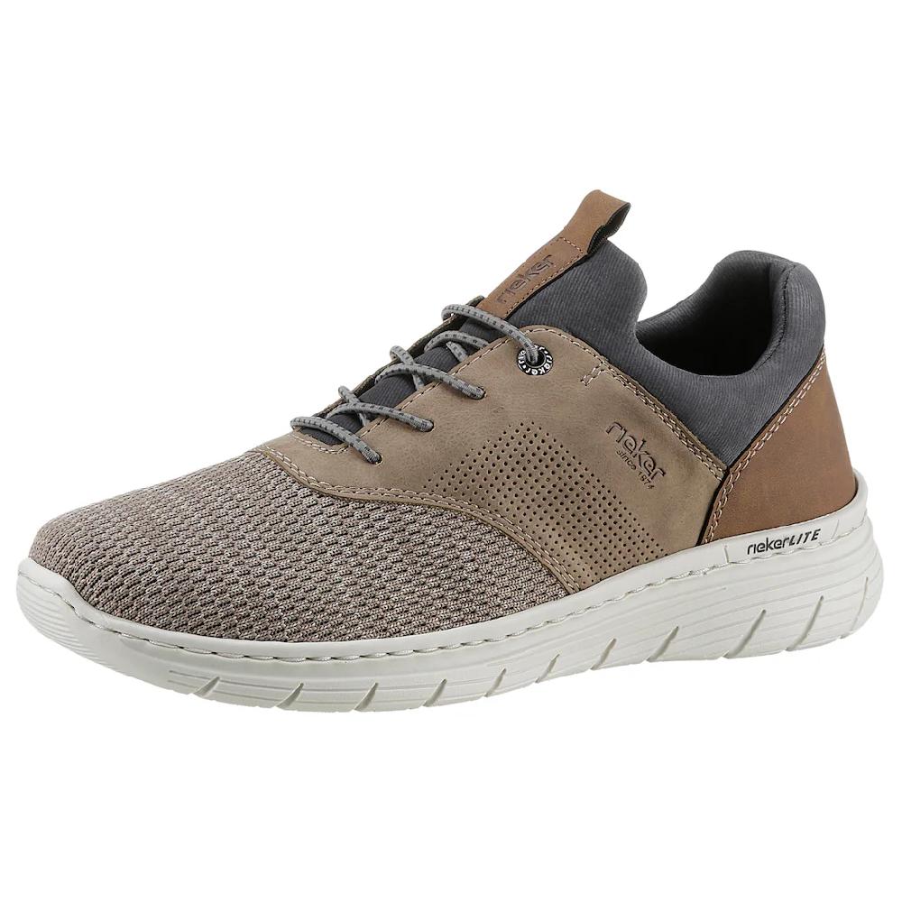 Rieker Slip-On Sneaker Schlupfschuh Freizeitschuh Halbschuh mit Leichtlaufsohle ▷ für