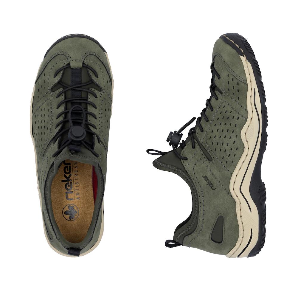 Rieker Slip-On Sneaker Schlupfschuh Freizeitsneaker Halbschuh Mit Markanter Laufsohle ▷ Für