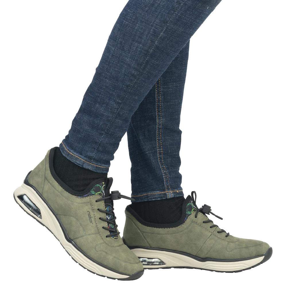 Rieker Slip-On Sneaker Schlupfschuh Halbschuh Freizeitschuh Mit Elastischem Einstieg Online Bestellen
