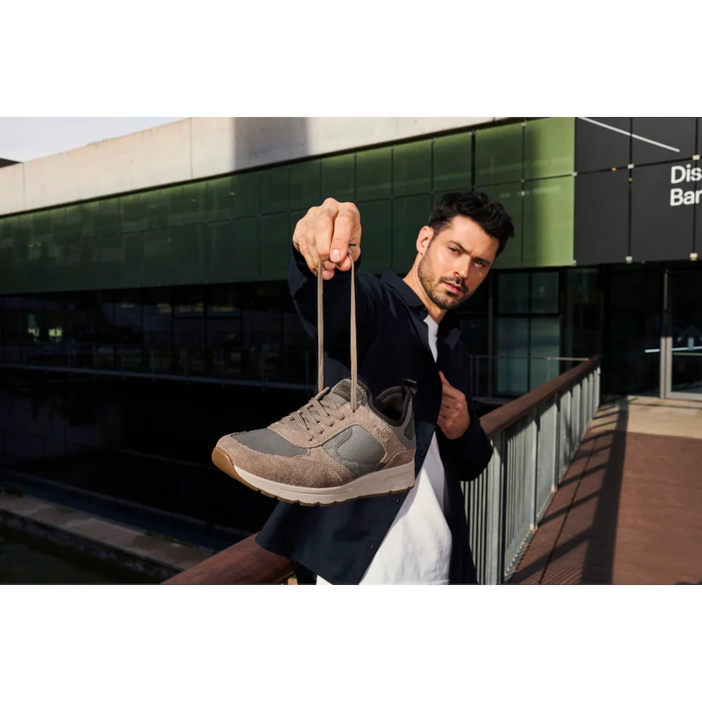 Rieker Slip-On Sneaker Schlupfschuh Halbschuh Freizeitsneaker Mit Schnürelement ▷ Für