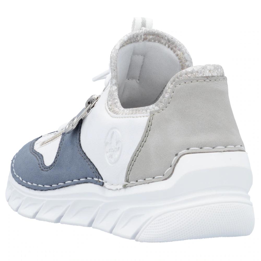 Rieker Slip-On Sneaker Slipper Freizeitschuh Mit Kontrastfarbenen Besätzen Online Kaufen