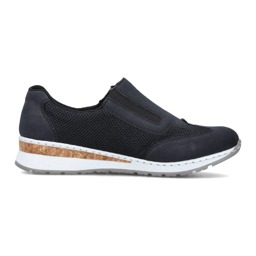 Rieker Slip-On Sneaker Slipper Schlupfschuh Freizeitschuh Im Materialmix Bestellen