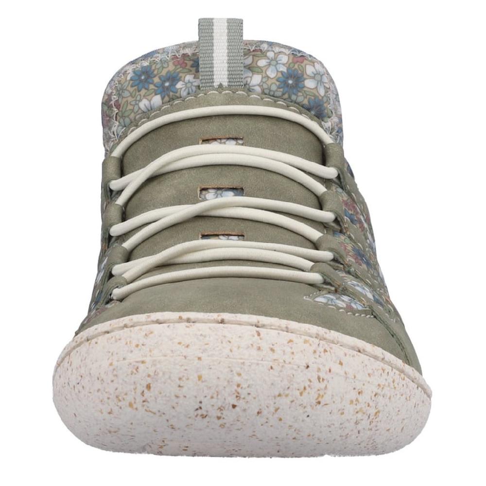 Rieker Slip-On Sneaker Slipper Schlupfschuh Freizeitschuh Mit Blumendruck Online Bestellen