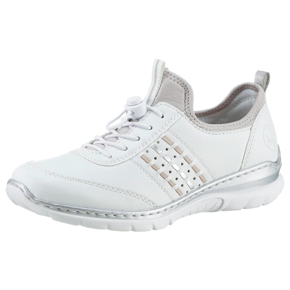 Rieker Slip-On Sneaker Slipper Schlupfschuh Freizeitschuh 150 Jahre RIEKER Jubiläumsartikel ▷ für