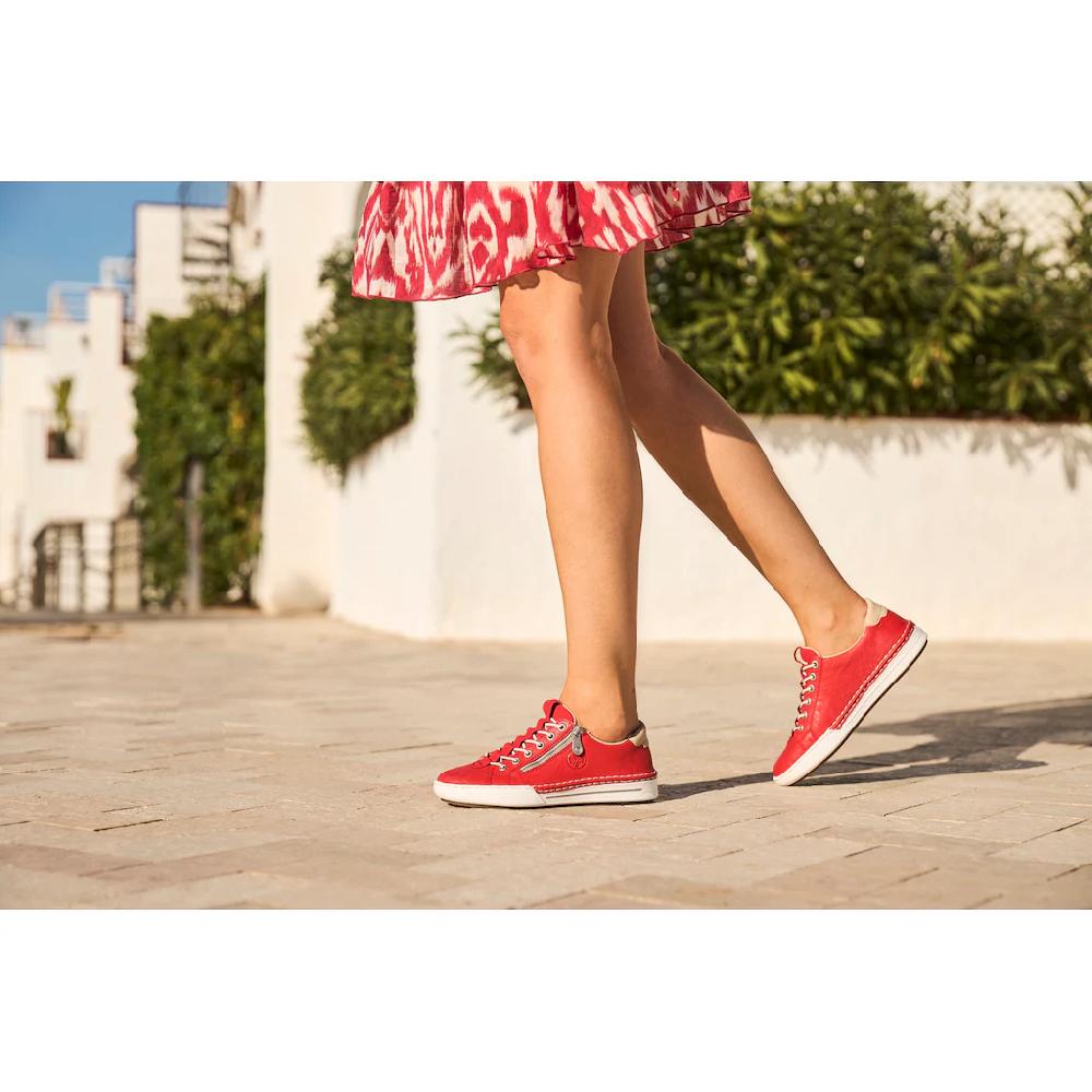 Rieker Slip-On Sneaker Slipper Schlupfschuh Halbschuh Freizeitschuh In Schmaler Form ▷ Für