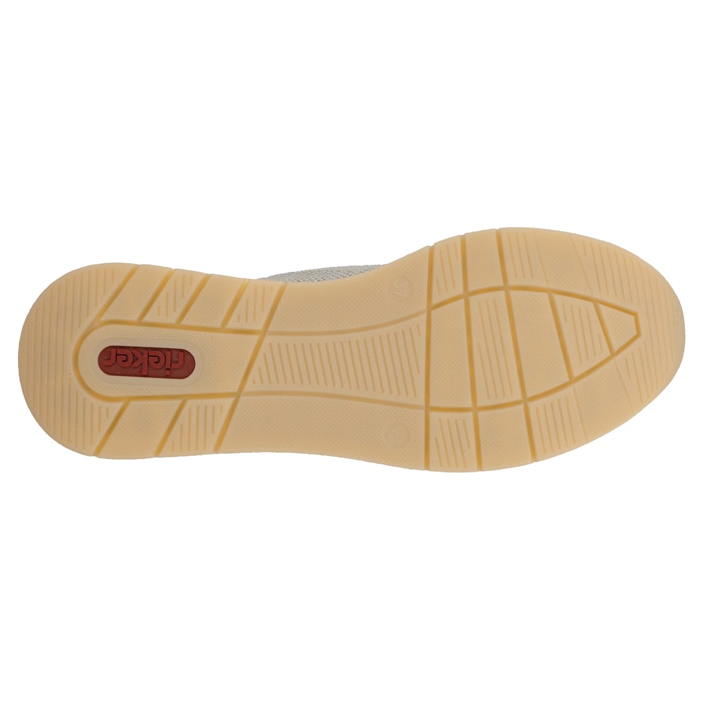 Rieker Slip-On Sneaker Slipper Schlupfschuh Halbschuh Freizeitsneaker Mit Anziehlasche ▷ Für