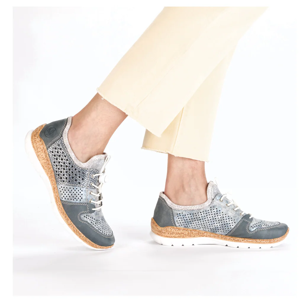 Rieker Slip-On Sneaker Slipper Schlupfschuh Mit MemoSoft-Ausstattung ▷ Für