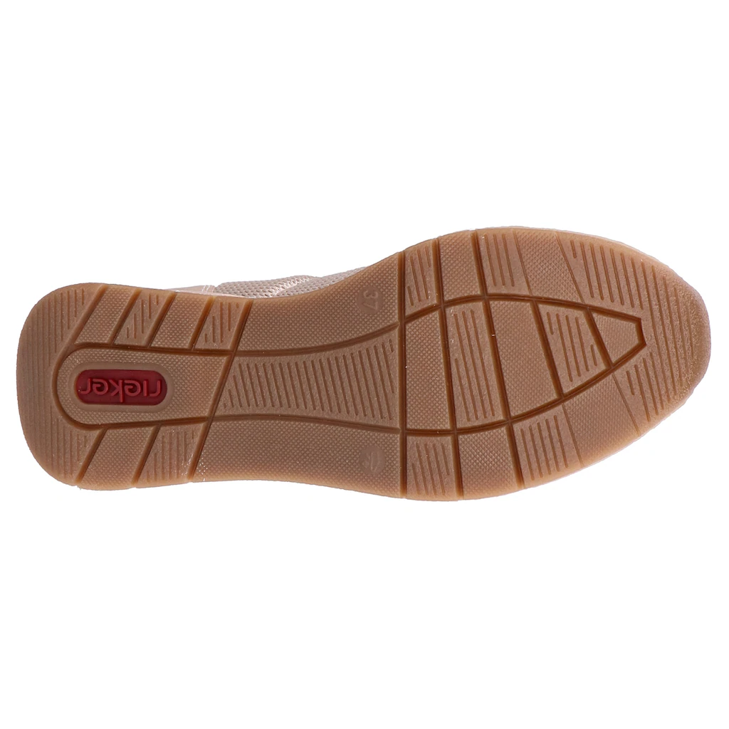 Rieker Slip-On Sneaker »Slipper Vegan« Slipper Freizeitschuh Mit Eleganter Zierspange Kaufen