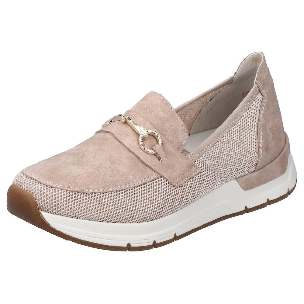 Rieker Slip-On Sneaker »Slipper vegan« Slipper Freizeitschuh mit eleganter Zierspange kaufen