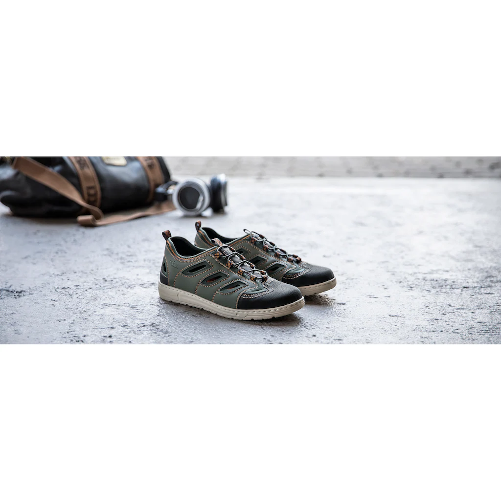 Rieker Slip-On Sneaker Trekking Schuh Sandale Sommerschuh Mit Herausnehmbarer Innensohle Kaufen