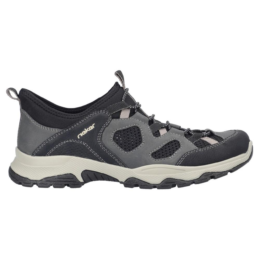 Rieker Slip-On Sneaker Trekkingschuh Outdoorschuh Schlupfschuh Mit Gummizug