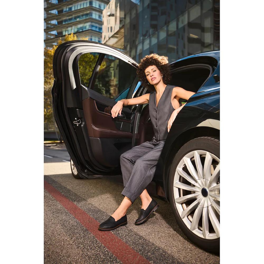 Rieker Slipper Business Slipper Mokassin Schlupfschuh Mit Profilierter Laufsohle ▷ Für