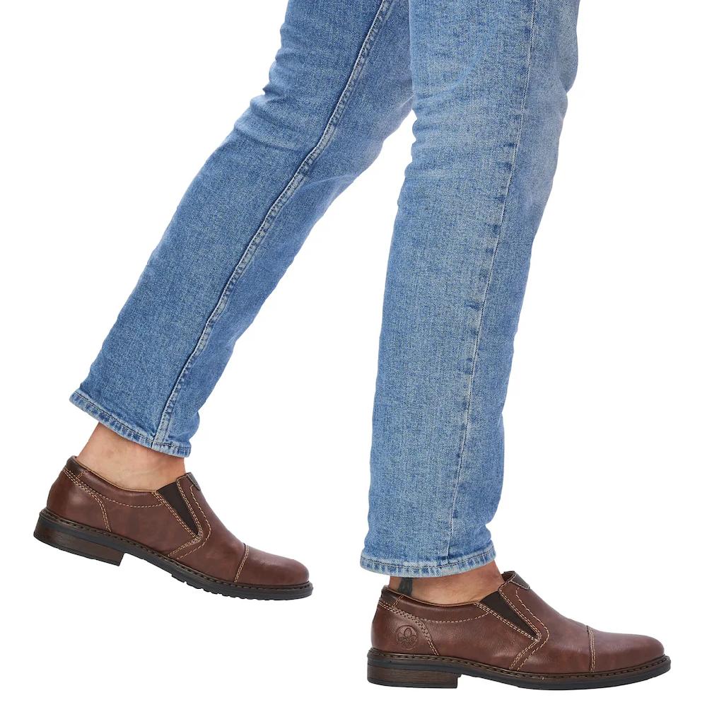 Rieker Slipper Halbschuh Business-Schuh Schlupfschuh Mit Stretcheinsätze ▷ Bestellen