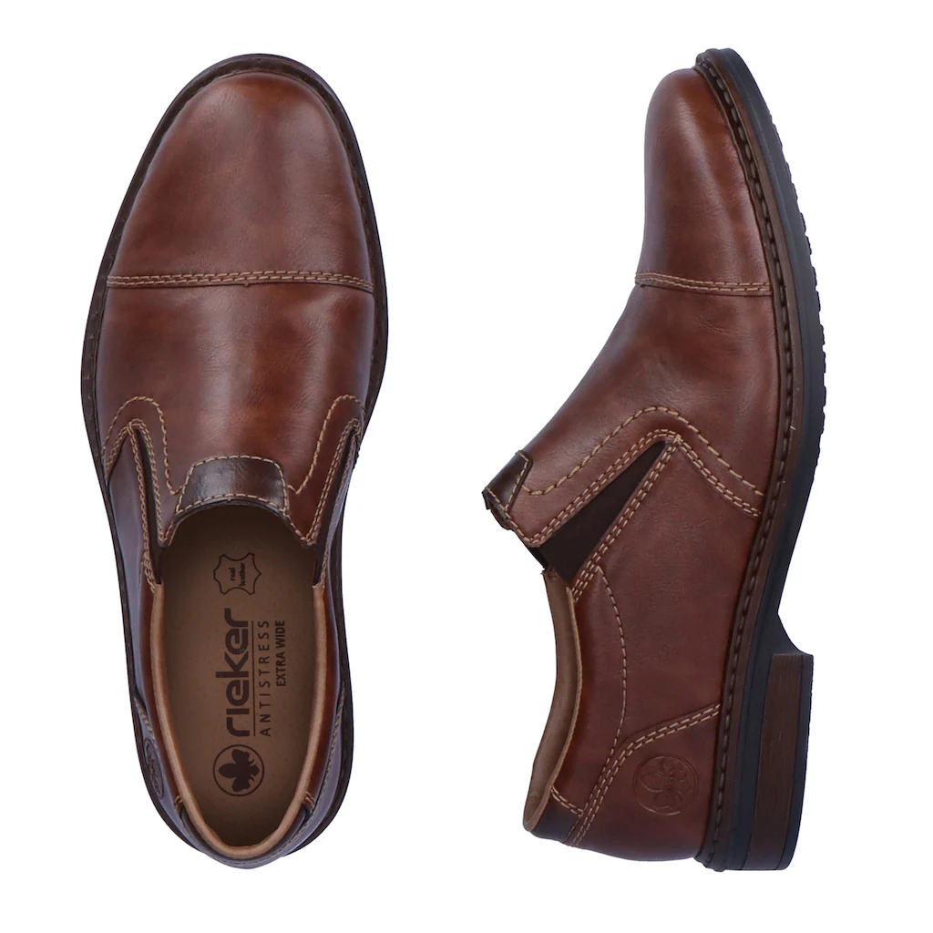 Rieker Slipper Halbschuh Business-Schuh Schlupfschuh Mit Stretcheinsätze ▷ Bestellen