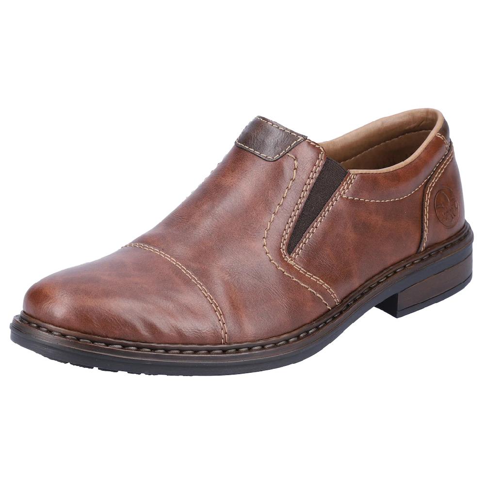 Rieker Slipper Halbschuh Business-Schuh Schlupfschuh mit Stretcheinsätze ▷ bestellen