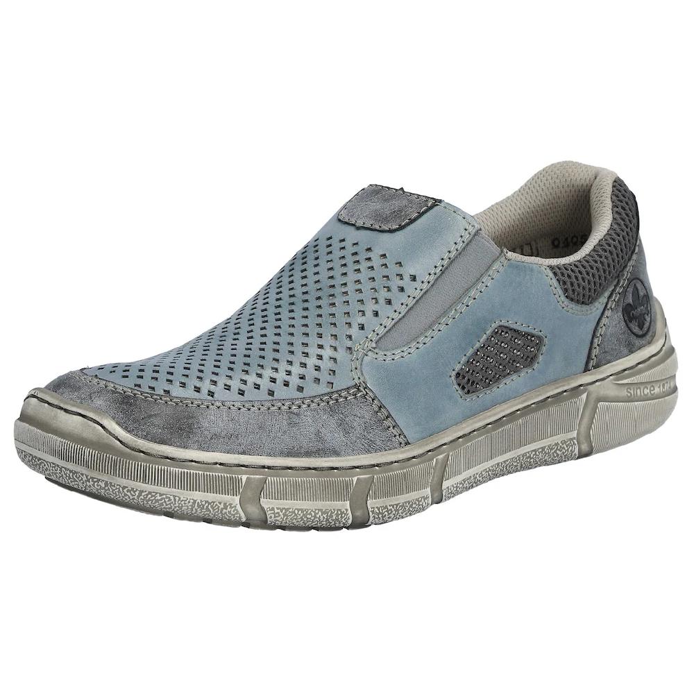 Rieker Slipper Halbschuh Freizeitschuh mit seitlichem Gummizug für guten Sitz online kaufen