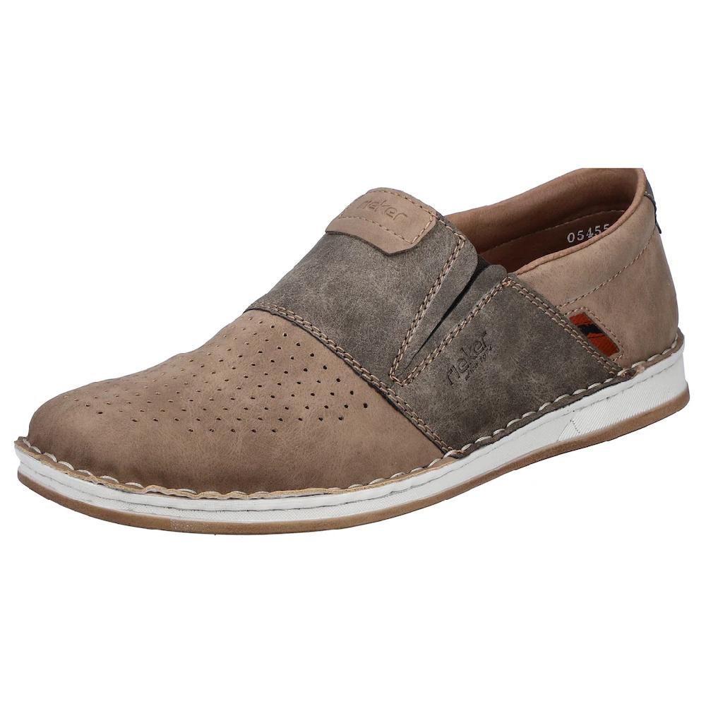 Rieker Slipper Halbschuh Freizeitschuh Sommerschuh mit Perforation online bestellen