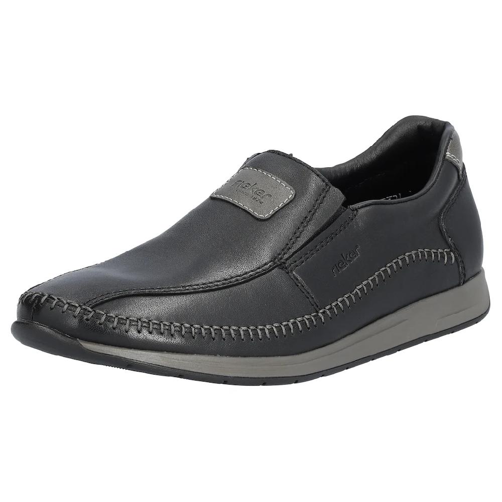 Rieker Slipper Mokassin Loafer Komfortschuh mit aufwendiger Rahmennaht online kaufen
