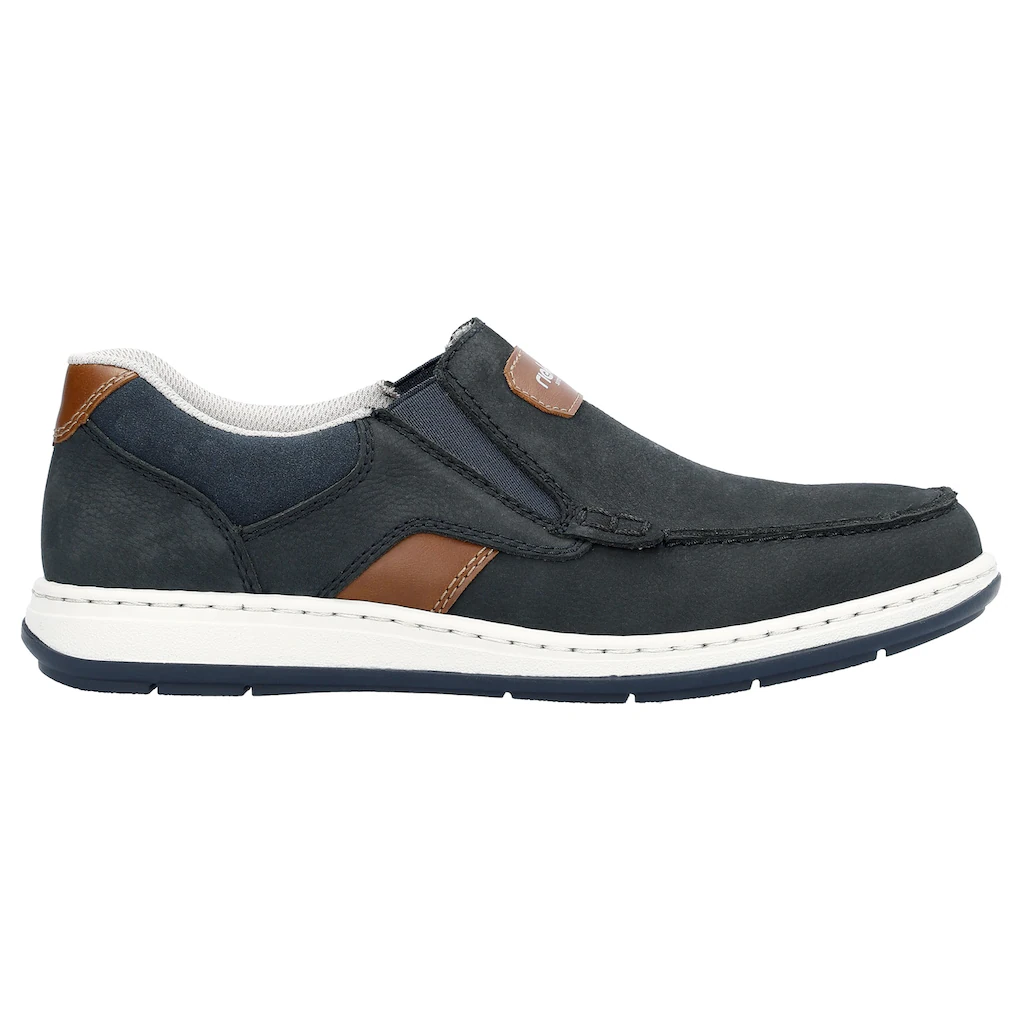 Rieker Slipper Mokassin Loafer Komfortschuh Mit Gummizug Für Guten Sitz ▷ Für