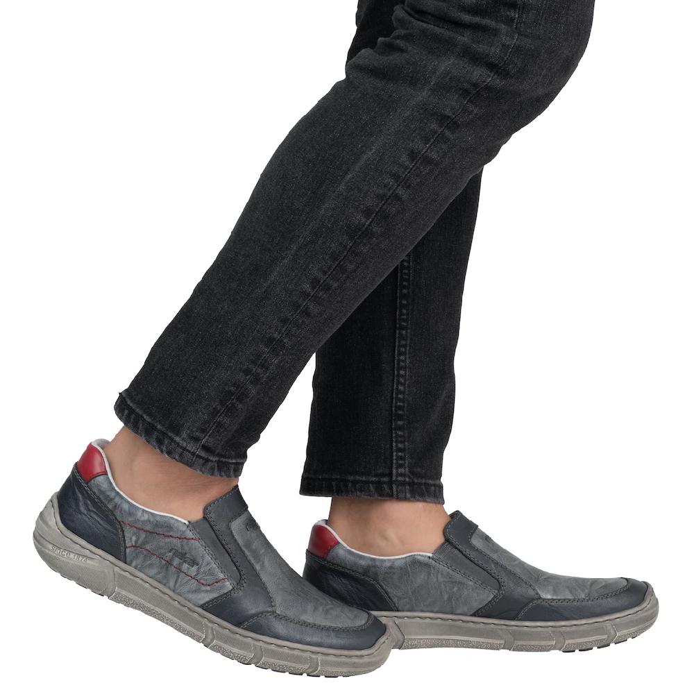 Rieker Slipper Slip On Sneaker Halbschuh Freizeitschuh Mit Schaftrandpolsterung ▷ Für