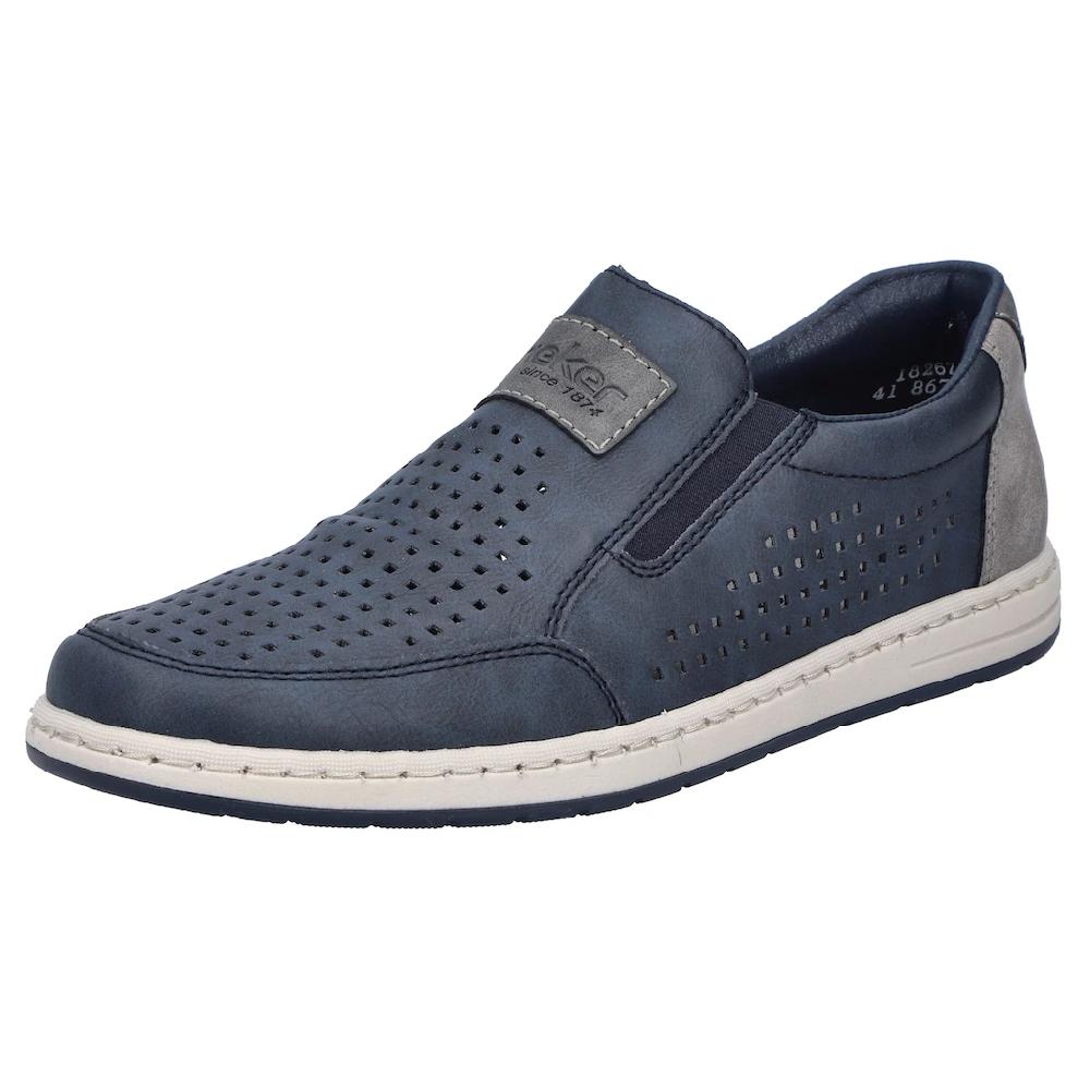 Rieker Slipper Slip-on Sneaker Loafer Komfortschuh mit Gummizug für guten Sitz kaufen