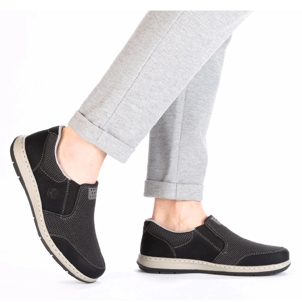 Rieker Slipper Slip-on Sneaker Schlupfschuh Halbschuh Freizeitschuh Mit Stretch Online Kaufen