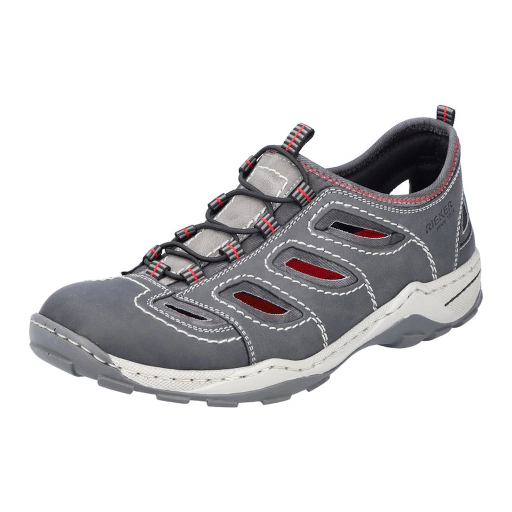 Rieker Slipper Trekking Schuh Sandale Sommerschuh mit praktischem Gummizug bestellen