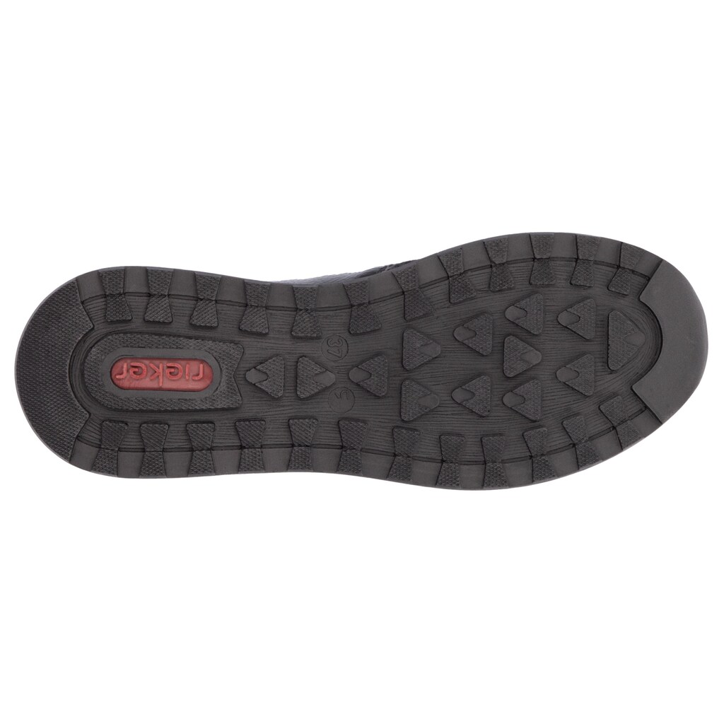 Rieker Sneaker Freizeitschuh Halbschuh Schnürschuh Mit Seitlichem Reißverschluss ▷ Für