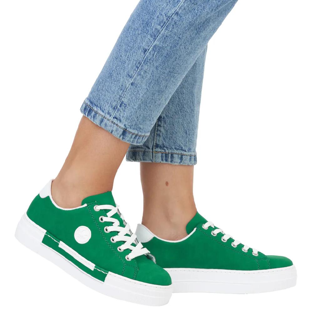 Rieker Sneaker Freizeitschuh Halbschuh Schnürschuh Mit Plateausohle Kaufen