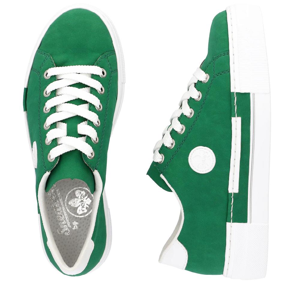 Rieker Sneaker Freizeitschuh Halbschuh Schnürschuh Mit Plateausohle Kaufen