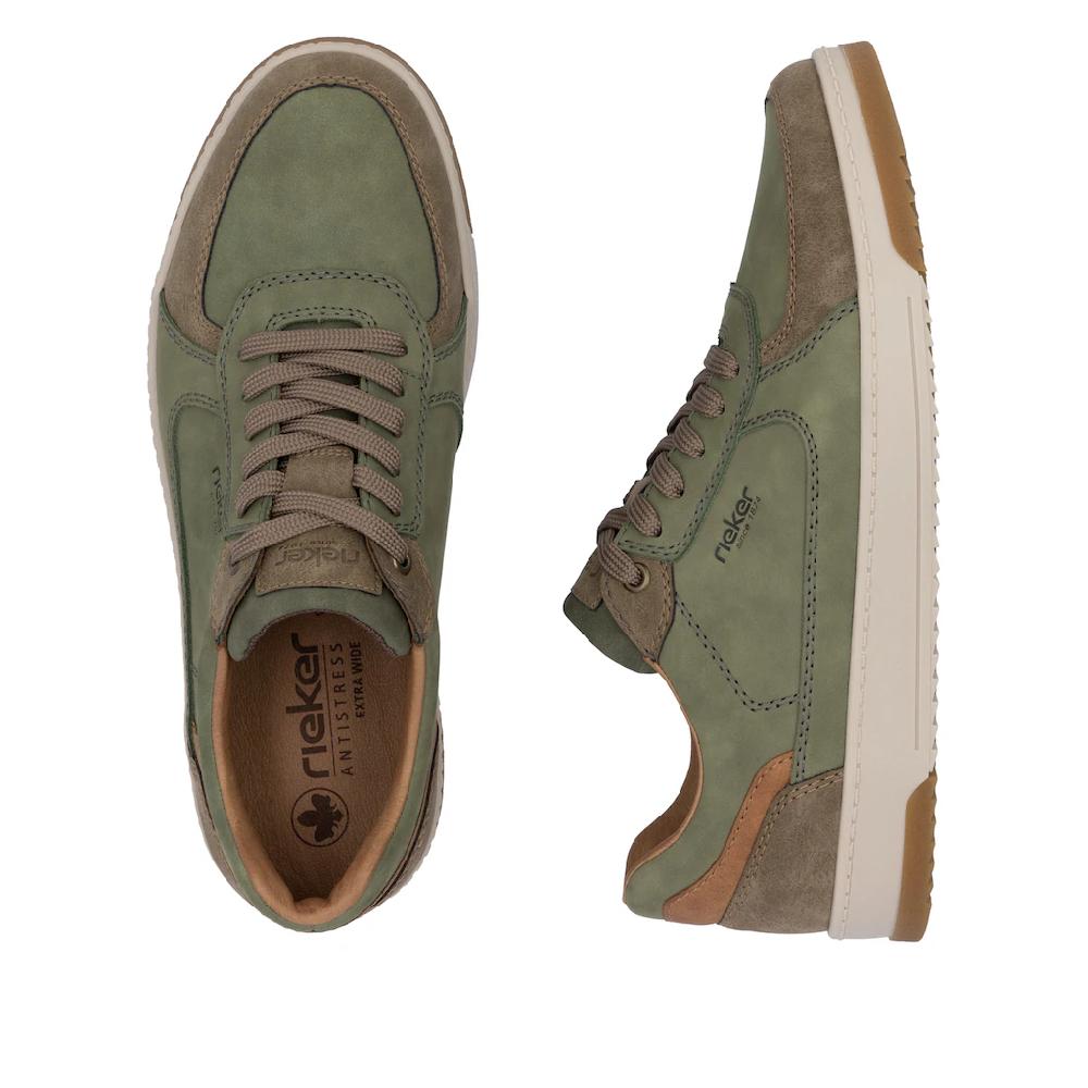 Rieker Sneaker Freizeitschuh Halbschuh Schnürschuh Mit Gepolstertem Schaftrand Bestellen