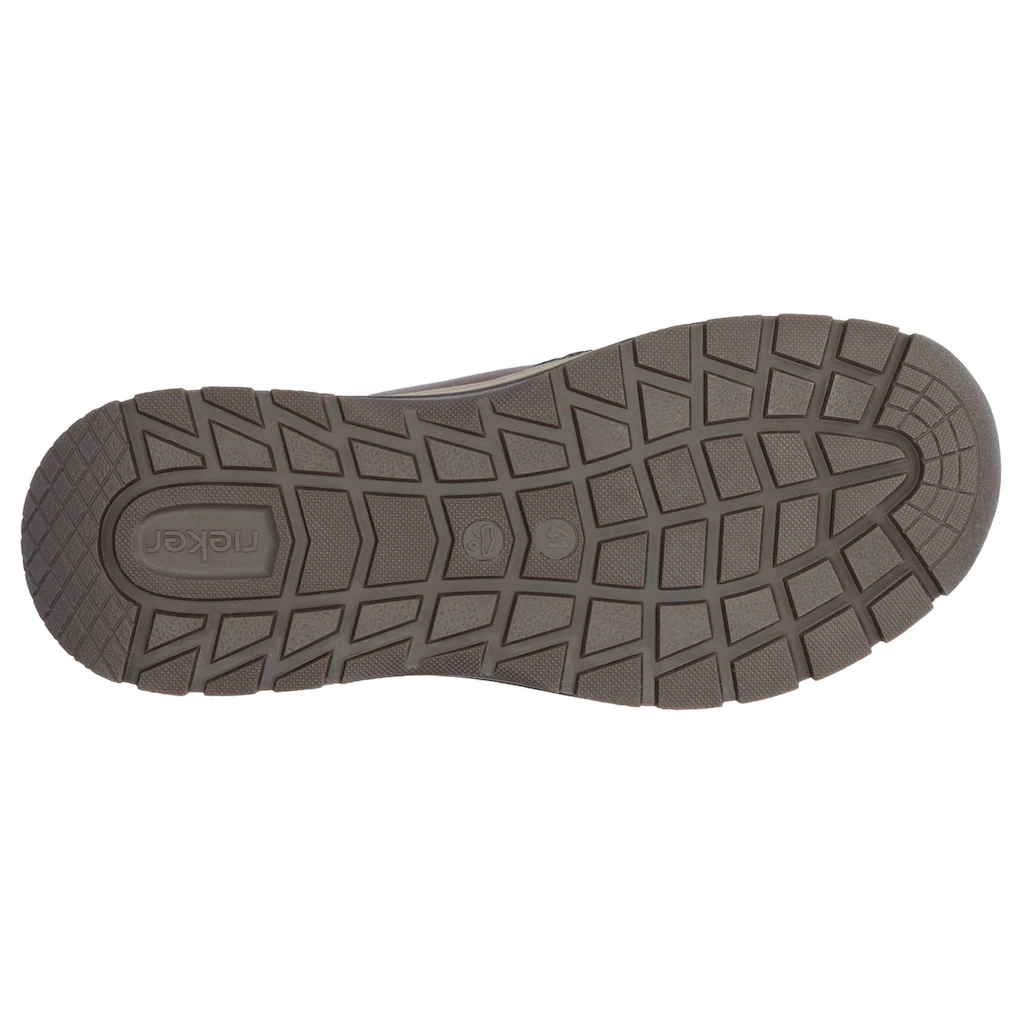 Rieker Sneaker Freizeitschuh Halbschuh Schnürschuh Mit Gepolstertem Schaftrand Kaufen