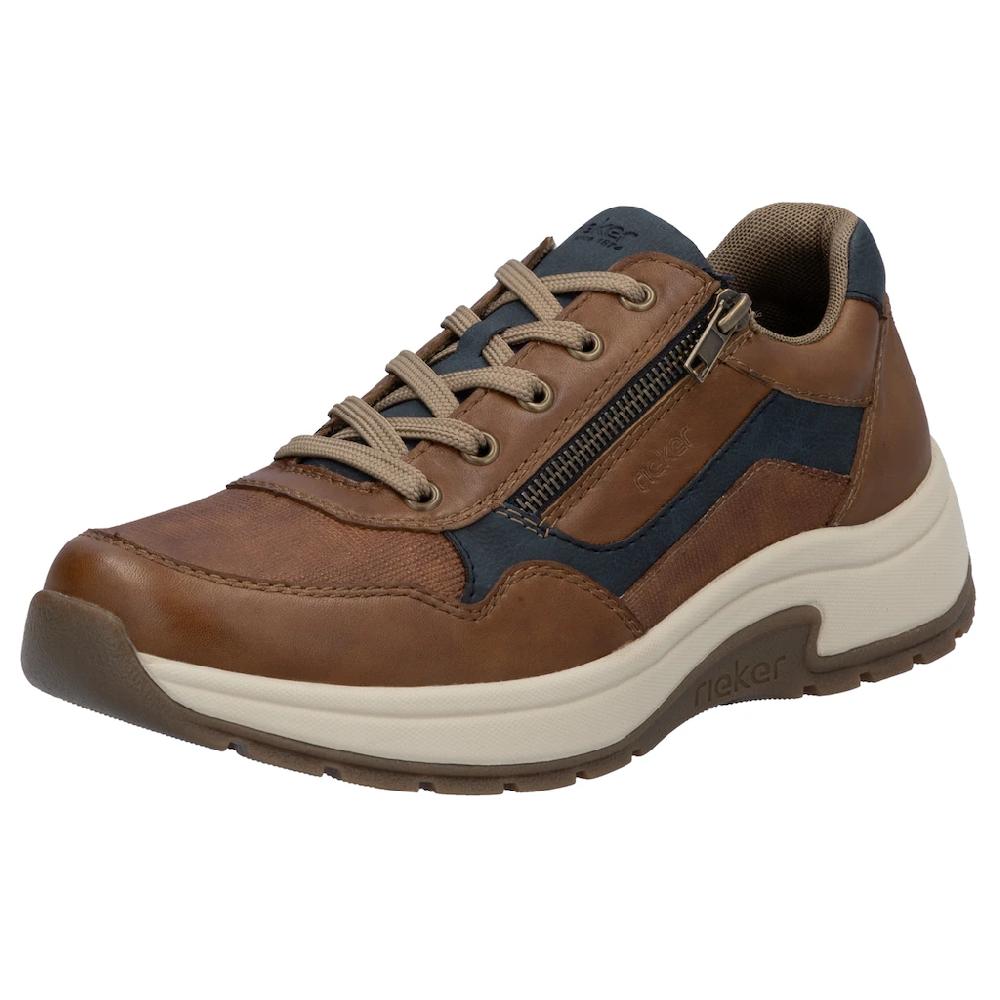 Rieker Sneaker Halbschuh Freizeitschuh Schnürschuh in bequemer Form bestellen